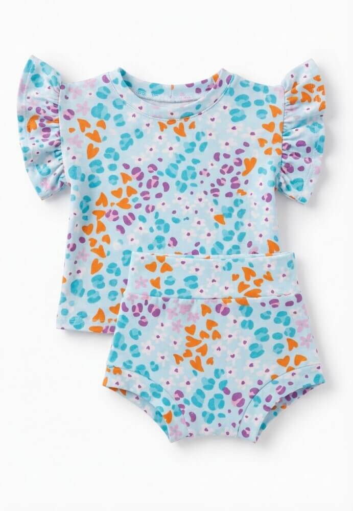 Σετ Κορίτσι Πολύχρωμες Καρδιές