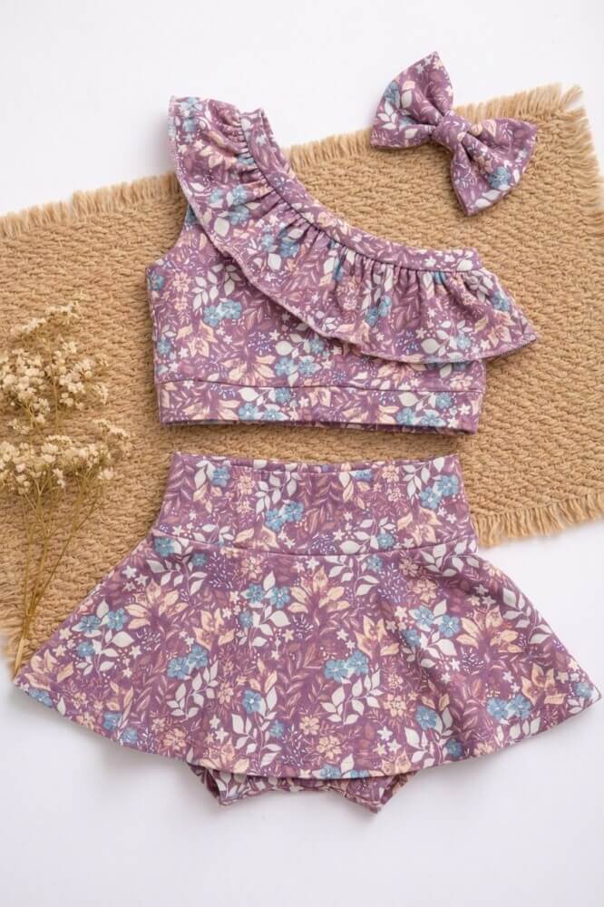 Vintage Chic Ruffle Σετ