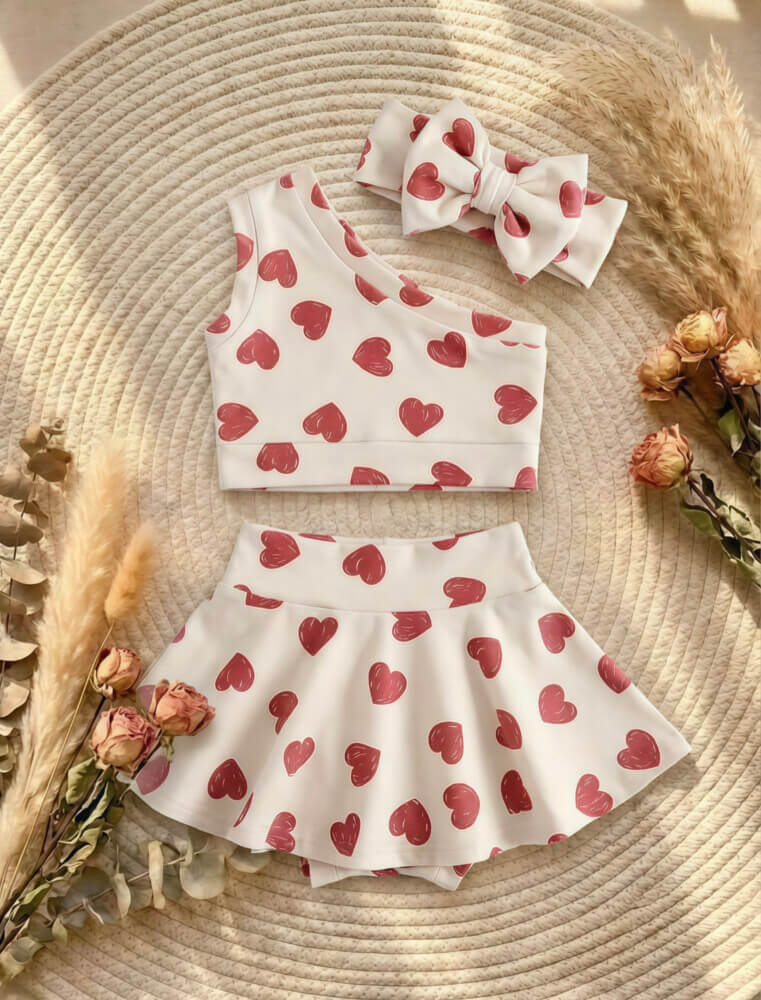 Sweet pink hearts σετ