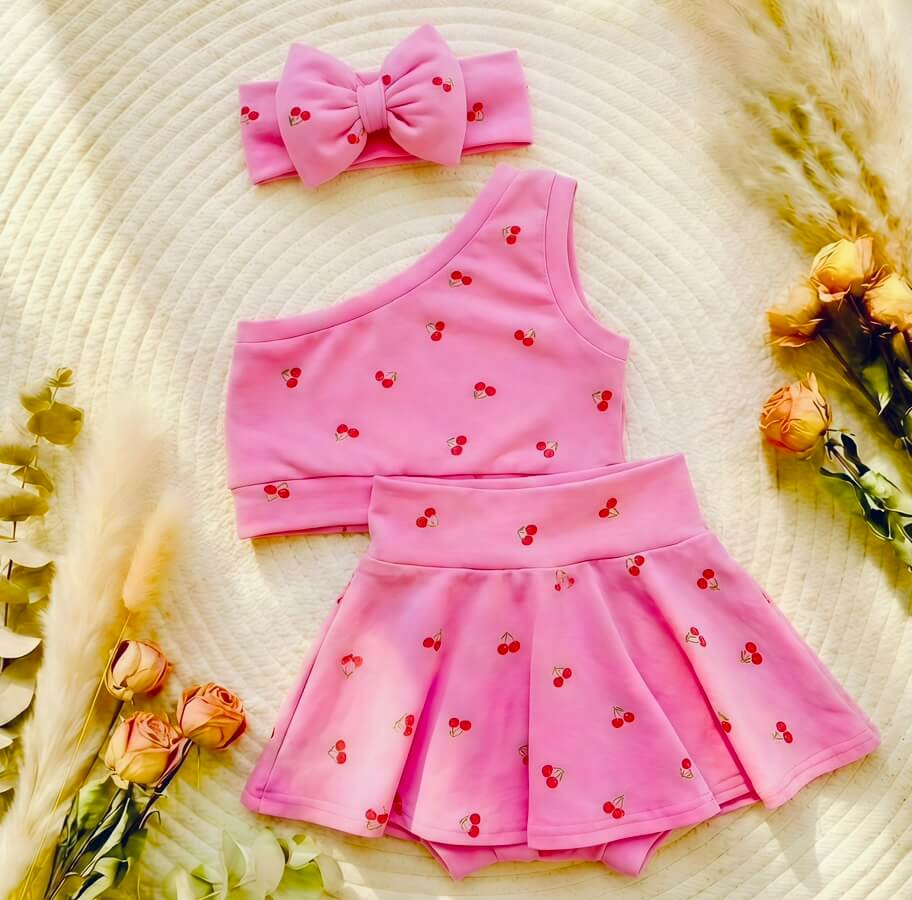 σετ με κερασάκια 🍒