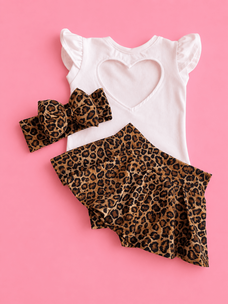 Leopard Heart Set